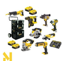 Набір з восьми інструментів DeWalt DCK895P4