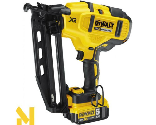 Цвяхозабивач безщітковий акумуляторний DeWalt DCN660P2