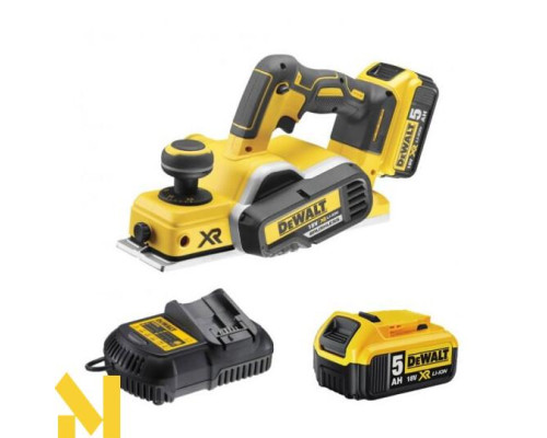Рубанок акумуляторний DeWALT DCP580P2