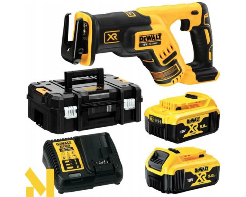Пила шабельна акумуляторна DeWALT DCS367P2