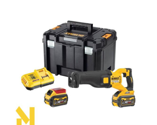 Пила шабельна акумуляторна DeWALT DCS389X2