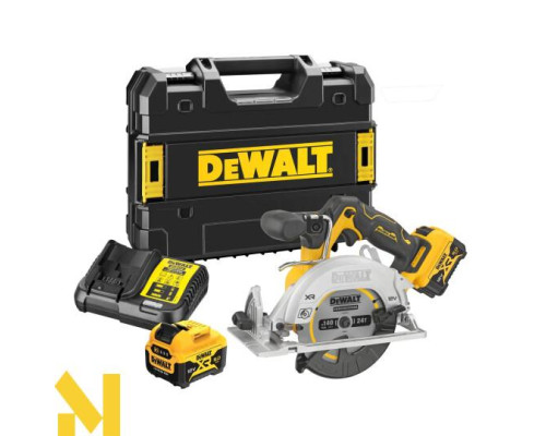Пила дискова акумуляторна DeWALT DCS512P2
