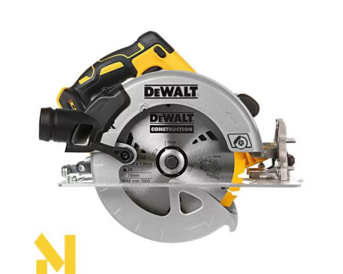Пила дискова акумуляторна DeWALT DCS570N + DCB184 (без ЗП)