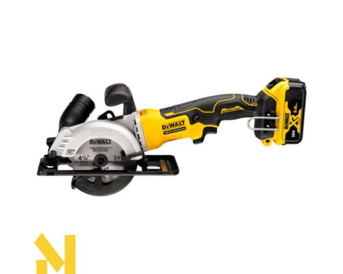 Міні-пила дискова акумуляторна DeWALT DCS571P2