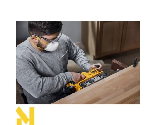 Шліфмашина стрічкова акумуляторна безщіткова DeWALT DCW220P2