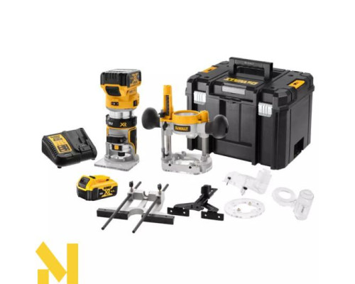 Фрезер акумуляторний безщіточний DeWALT DCW604P2