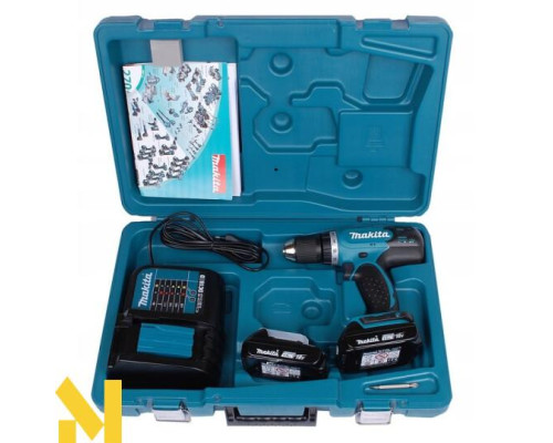 Акумуляторний дриль-шуруповерт Makita DDF453SYE