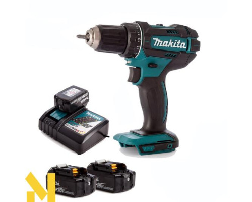 Акумуляторний дриль-шуруповерт Makita DDF482RFE3