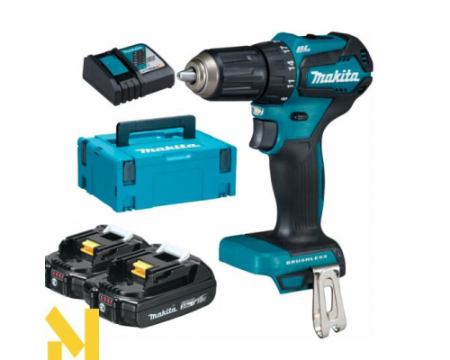 Дриль-шуруповерт акумуляторний Makita DDF485RAJ