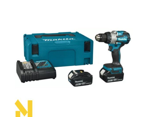Дриль-шурупокрут акумуляторний Makita DDF489RTJ