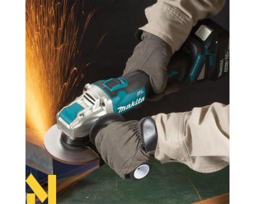 Болгарка (кутова шліфмашина) акумуляторна Makita X-LOCK DGA521ZX1 (без АКБ та ЗП)
