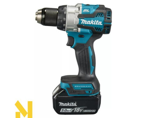 Дриль-шурупокрут ударний акумуляторний Makita DHP489RTJ