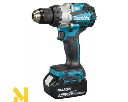 Дриль-шурупокрут ударний акумуляторний Makita DHP489RTJ
