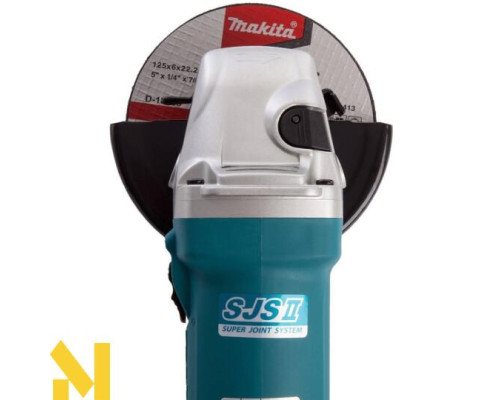 Комплект болгарок (кутових шліфмашин) акумуляторних Makita DK0081TJX2 (DGA506RTJ+GA5040R)