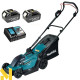 Газонокосарка акумуляторна Makita DLM330Z (+ 2 АКБ BL1830 та ЗП DC18RC)