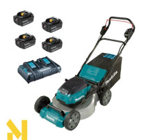 Газонокосарка акумуляторна Makita DLM530PT4
