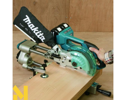 Пила торцювальна акумуляторна MAKITA DLS714RT2