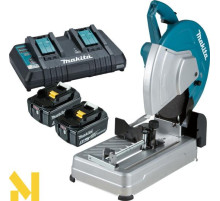 Пила торцювальна акумуляторна Makita DLW140PT2