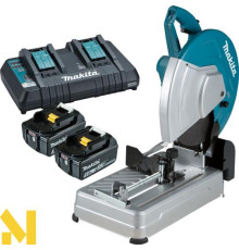 Пила торцювальна акумуляторна Makita DLW140PT2