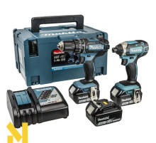 Набір інструментів акумуляторних Makita DLX2131JX1 (DHP482 + DTD152)