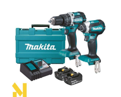Набір інструментів акумуляторних Makita DLX2180X (DHP484, DTD153)