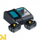 Набір інструментів акумуляторних Makita DLX2430TJ (DGA504, DDF486)