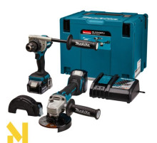 Набір інструментів акумуляторних Makita DLX2430TJ (DGA504, DDF486)