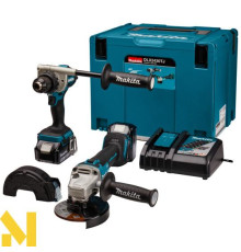 Набір інструментів акумуляторних Makita DLX2430TJ (DGA504, DDF486)