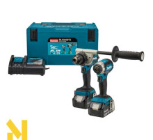 Набір інструментів акумуляторних Makita DLX2432TJ (DDF486, DTD153)