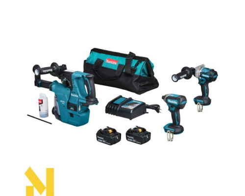 Набір інструментів акумуляторних Makita DLX3154TX1 (DDF486, DTD153, DHR243)