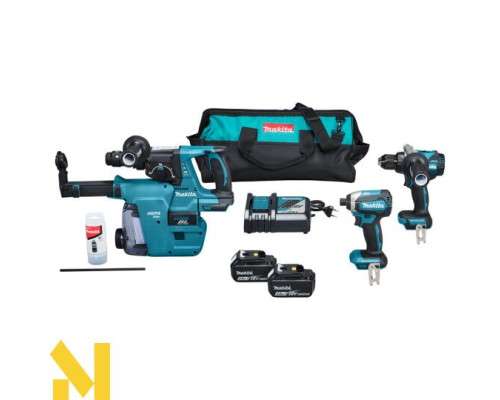 Набір інструментів акумуляторних Makita DLX3154TX1 (DDF486, DTD153, DHR243)