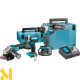 Набір інструментів акумуляторних Makita DLX3155TJ (DDF486, DTD153, DGA504)