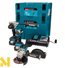 Набір інструментів акумуляторних Makita DLX3155TJ (DDF486, DTD153, DGA504)