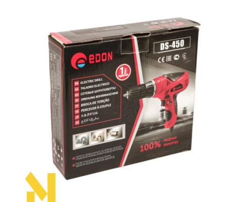 Шуруповерт мережевий Edon DS-550