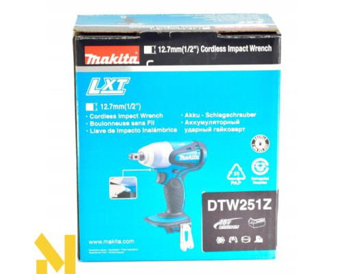 Гайковерт акумуляторний Makita DTW251Z (без АКБ та ЗП)