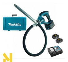 Акумуляторний вібратор для ущільнення бетону Makita DVR450RFE