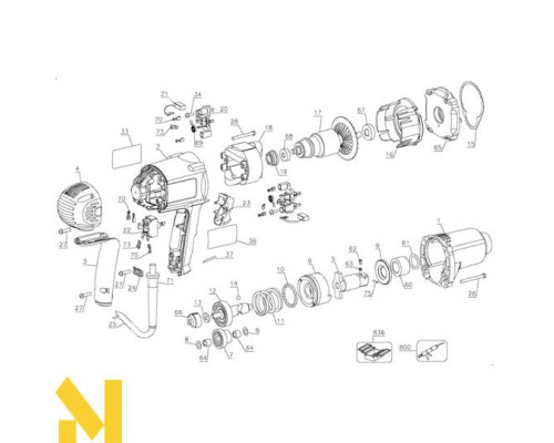 Гайковерт електричний DeWalt DW294