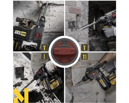 Перфоратор акумуляторний CAT DX21B (без АКБ та ЗП)