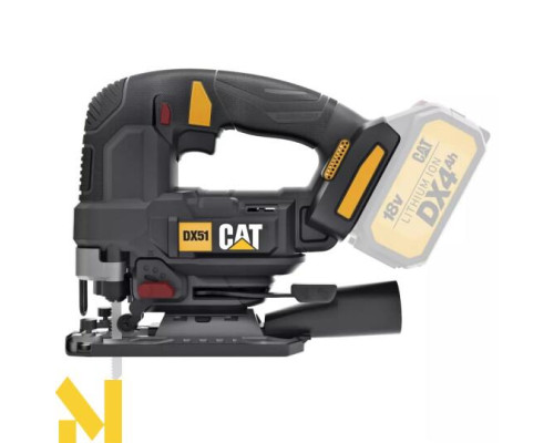 Лобзик акумуляторний CAT DX51B (без АКБ та ЗП)