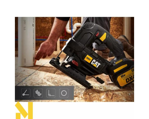 Лобзик акумуляторний CAT DX51B (без АКБ та ЗП)