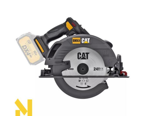 Пила дискова акумуляторна CAT DX53B (без АКБ та ЗП)