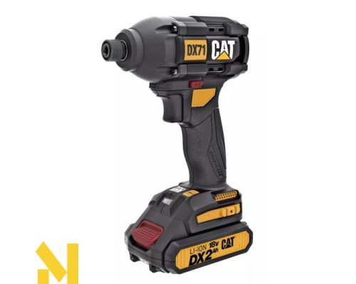 Гайковерт акумуляторний ударний CAT DX71