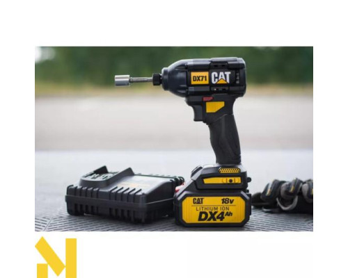 Гайковерт акумуляторний ударний CAT DX71