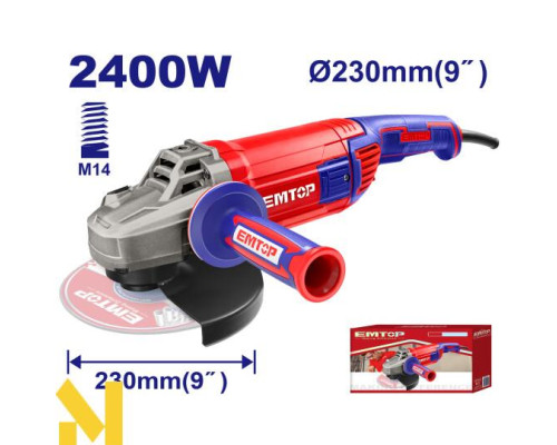 Болгарка (кутова шліфмашина) EMTOP EAGR24093