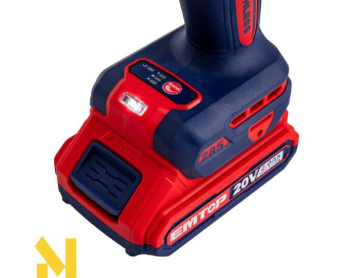 Гвинтоверт акумуляторний EMTOP ECIRL2028