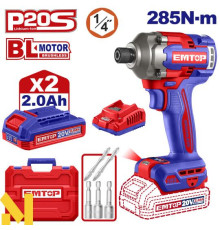 Гвинтоверт акумуляторний EMTOP ECIRL2028