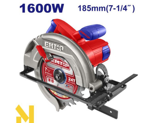 Пила дискова EMTOP ECSW1853