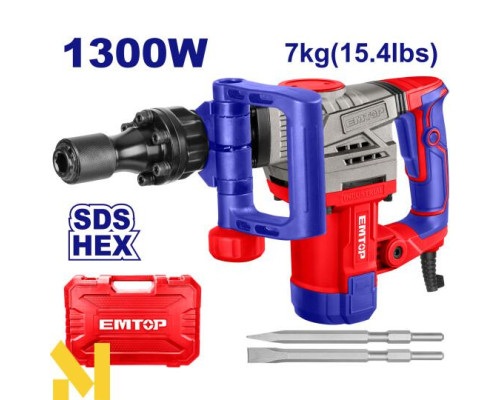 Відбійний молоток EMTOP EDBRH1301