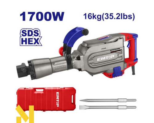 Відбійний молоток EMTOP EDBRH1701