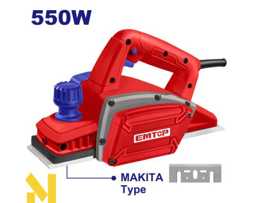 Рубанок електричний EMTOP EECR0551
